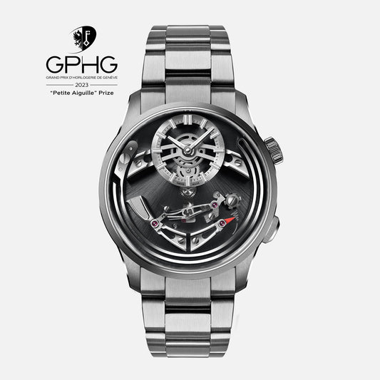 C1 Bel Canto 41mm Nero Automatic Bader Bracelet