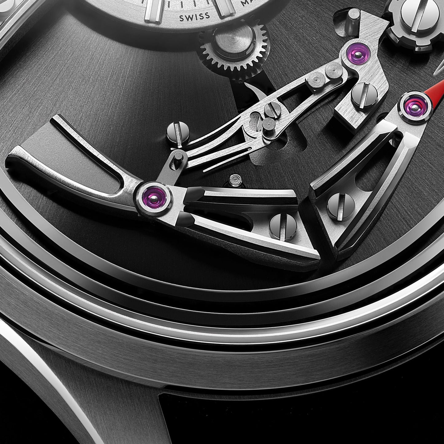 C1 Bel Canto 41mm Nero Automatic Bader Bracelet