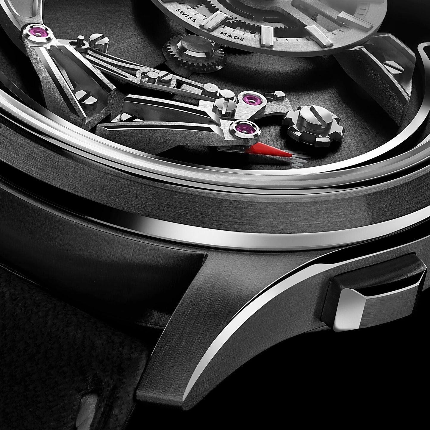C1 Bel Canto 41mm Nero Automatic Bader Bracelet