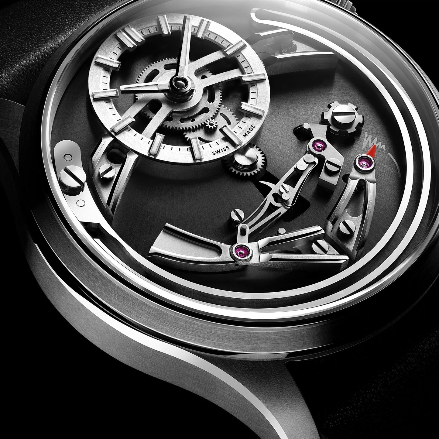 C1 Bel Canto 41mm Nero Automatic Bader Bracelet