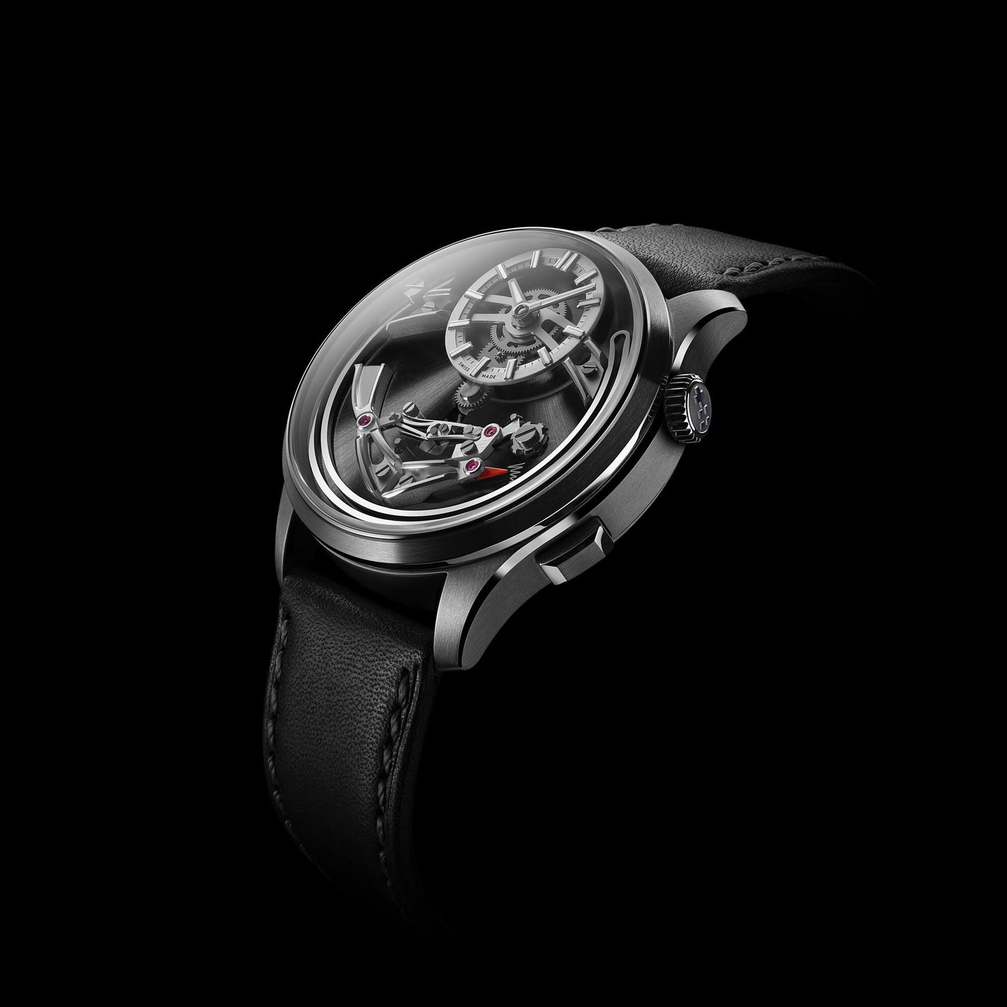 C1 Bel Canto 41mm Nero Automatic Bader Bracelet